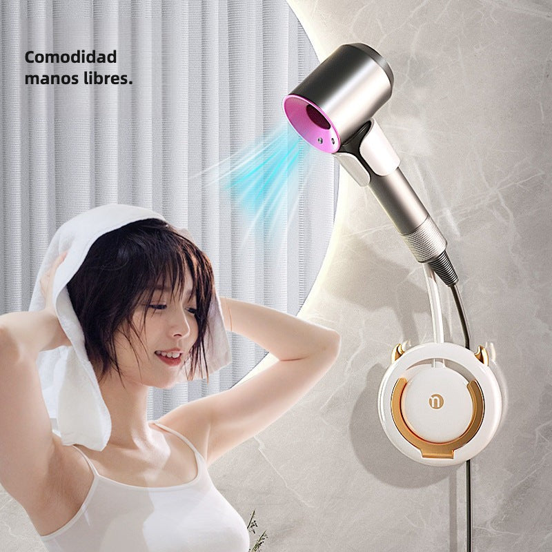 Organizador Adhesivo Para Secador De Pelo