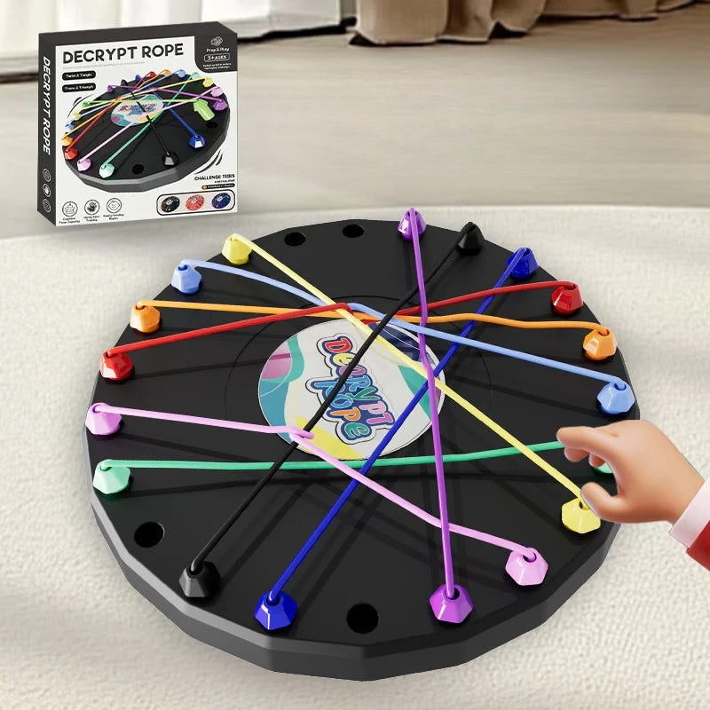 Juego de cuerdas para resolver desafíos