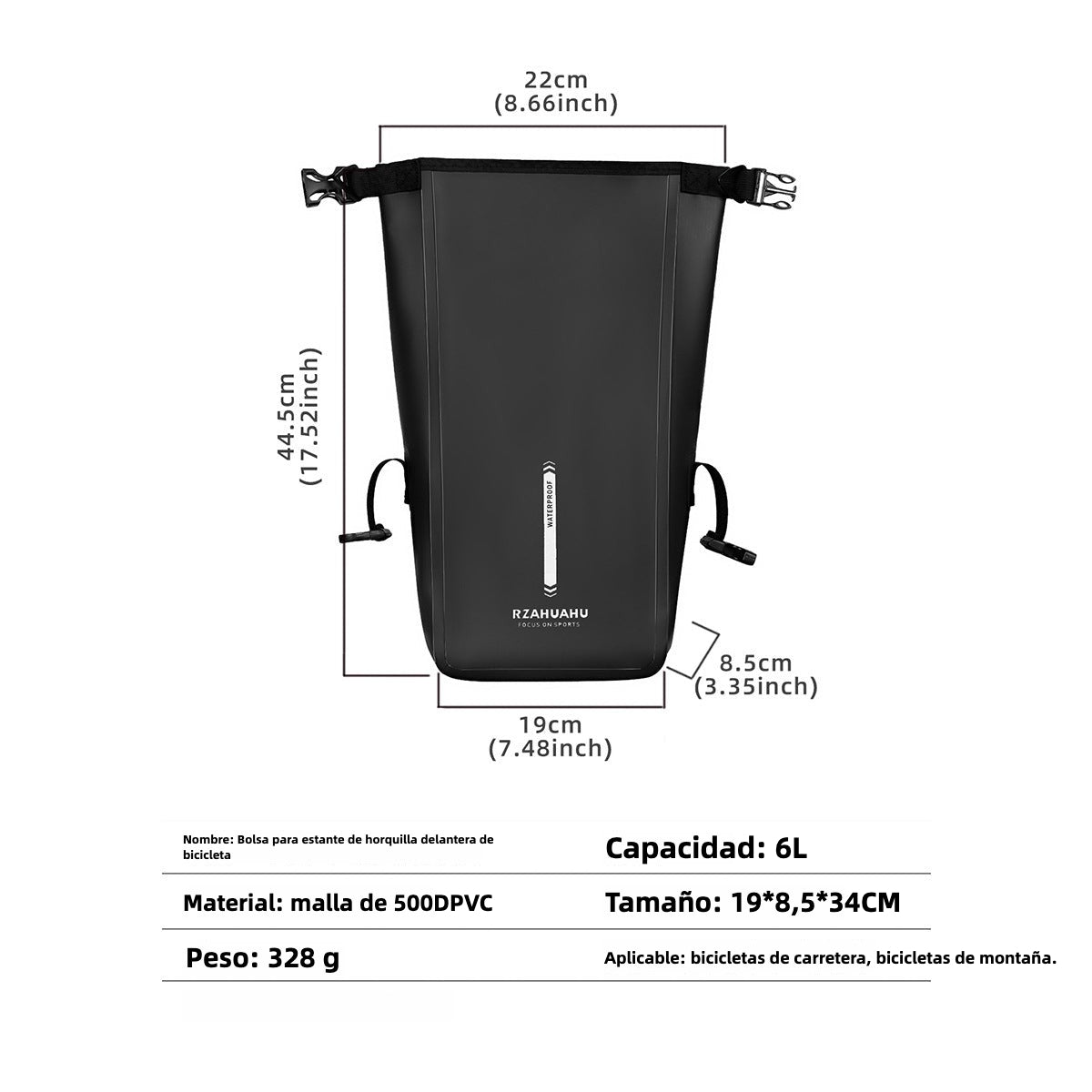 Bolsa de Horquilla Bicicleta