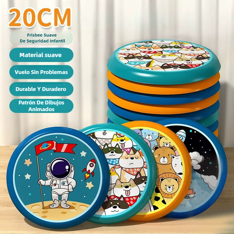 Disco Volador de Goma suave para Niños- Actividades al aire libre