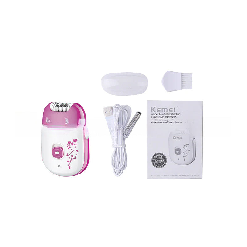 Depiladora Eléctrica Portátil para Mujer