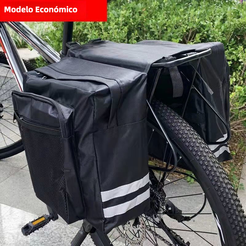 Alforja Trasera para Bicicleta – Portaequipajes Resistente en Varios Diseños