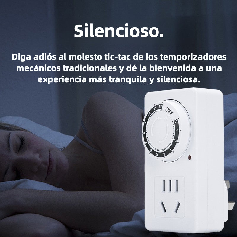 temporizador digital para enchufe eléctrico doméstico