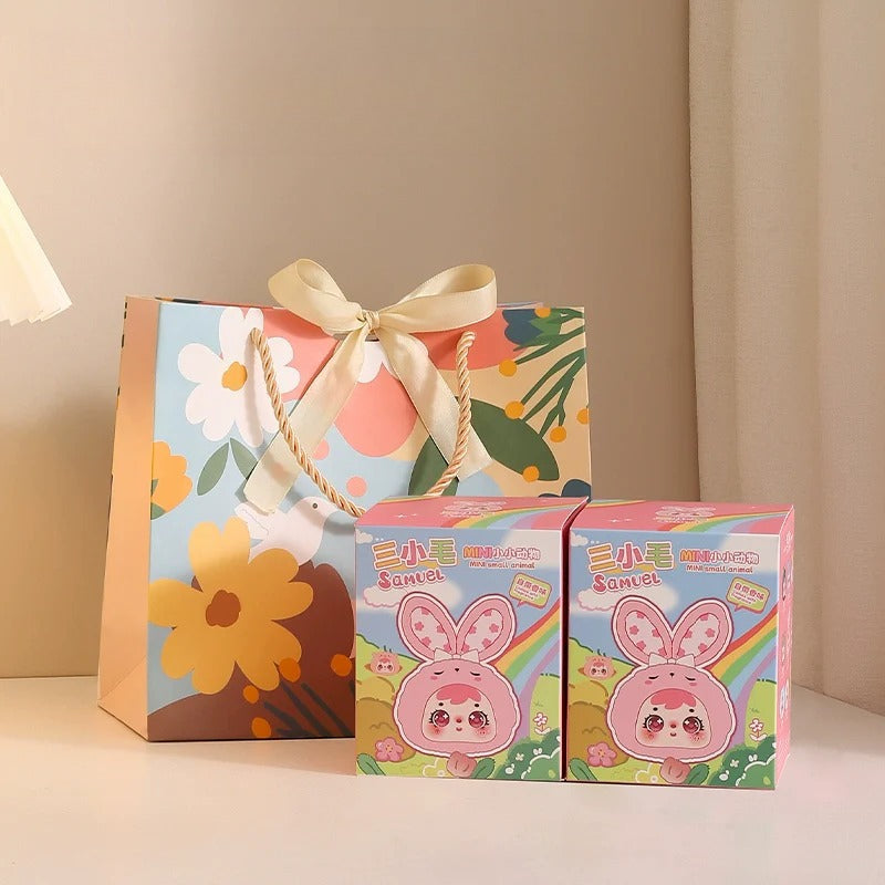 Caja sorpresa de llaveros Samuel coleccionables