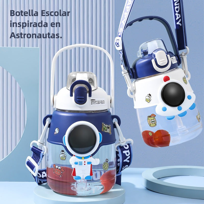 Vaso de plástico infantil con diseño de astronauta