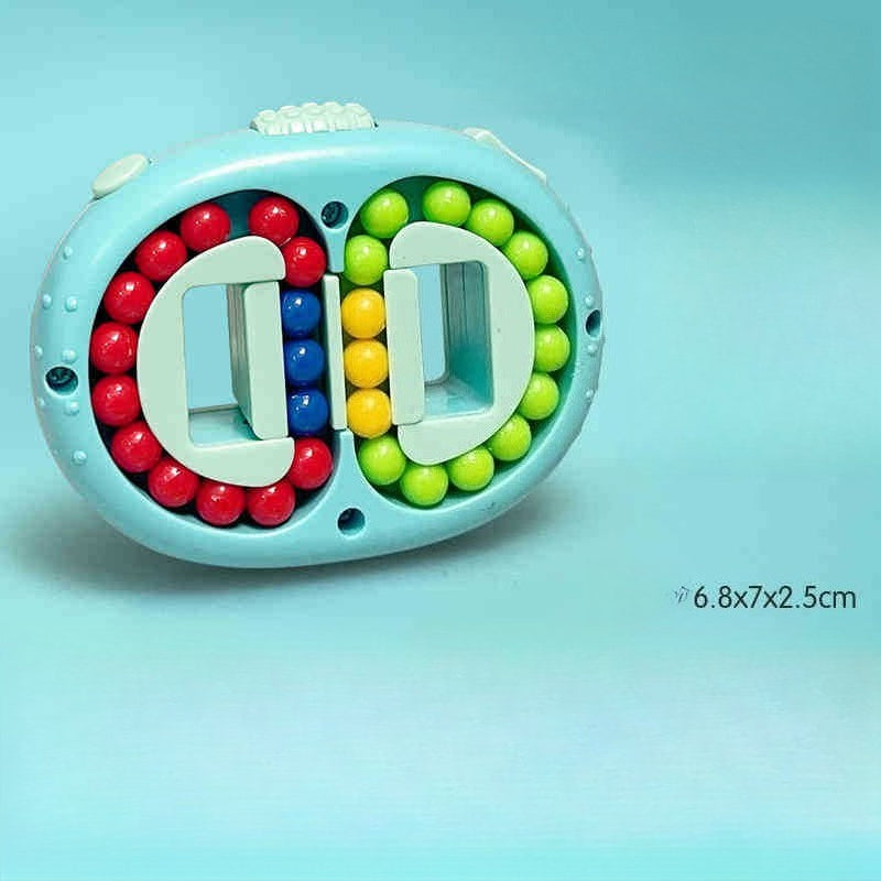 Hand Third Eye: Multicolor Puzzle Cube for Relaxation and Mental Development