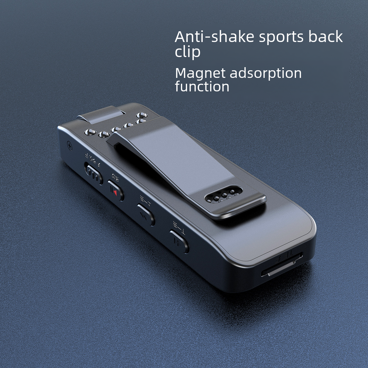 Grabadora de voz con cámara: dispositivo profesional de grabación HD, visión nocturna, ideal para conferencias y actividades al aire libre