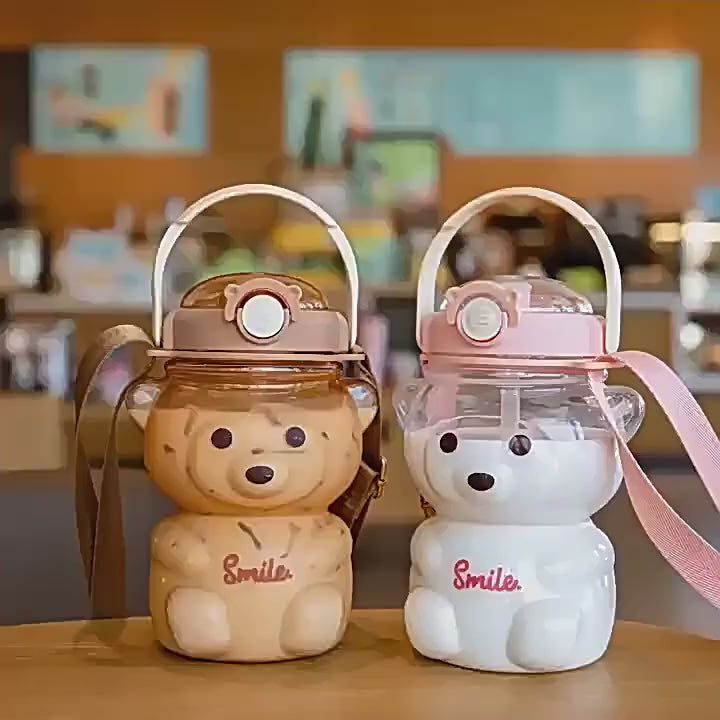 Botella de Café en forma de Oso, Bearista Starbucks 
