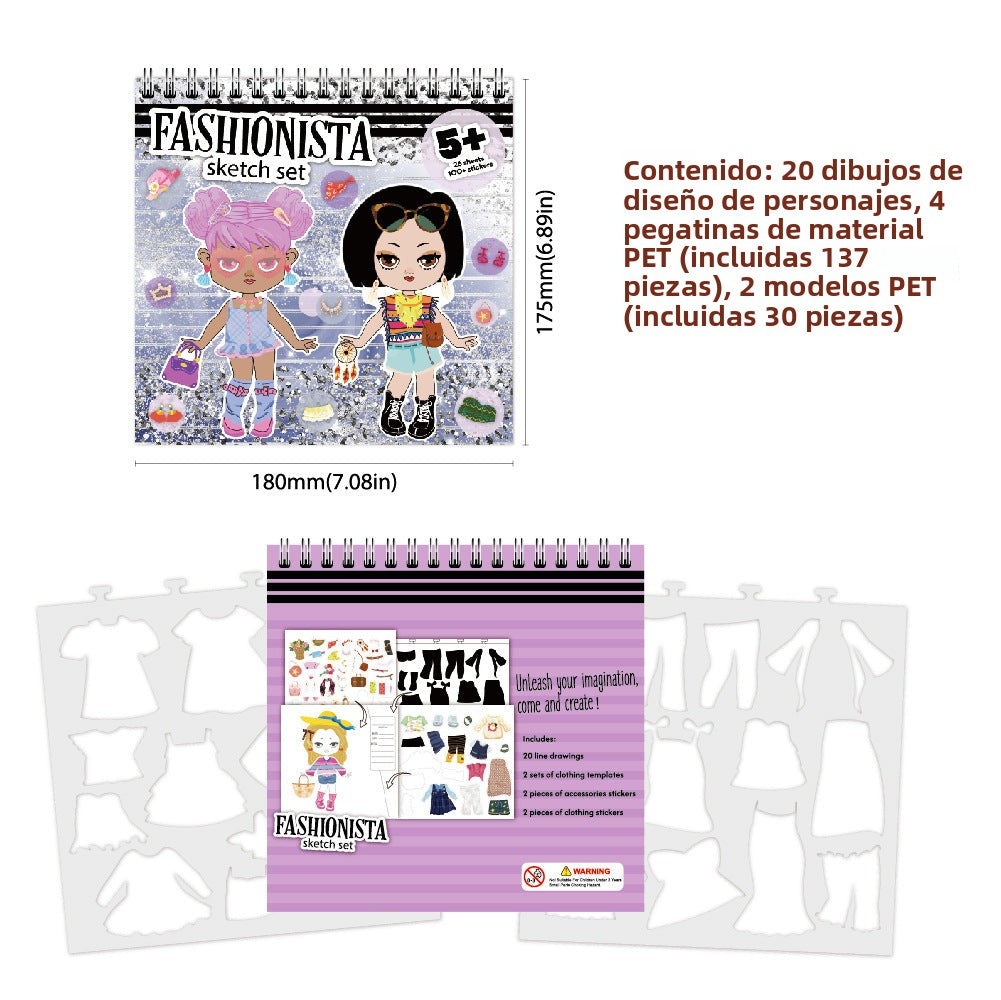 Pegatinas Aprendiendo sobre  Diseño:  Moda y  decoración de  Interiores