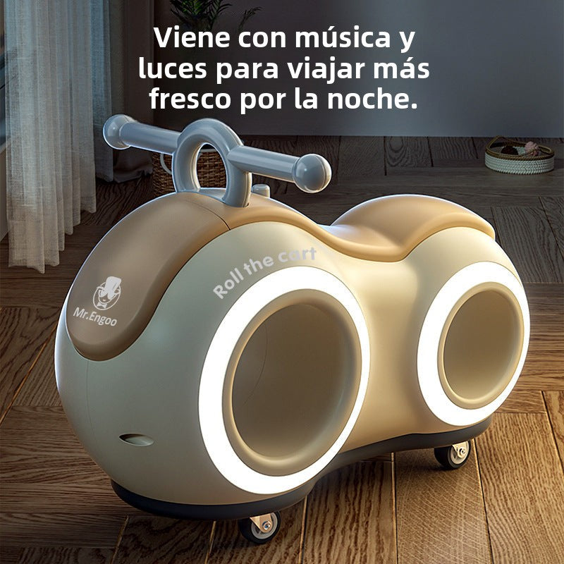 Bicicleta de equilibrio sin pedales para bebés 