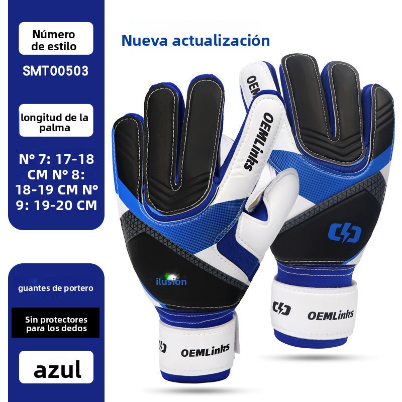 Kids' Goalkeeper Gloves for Sale: Professional Latex with Finger Protection