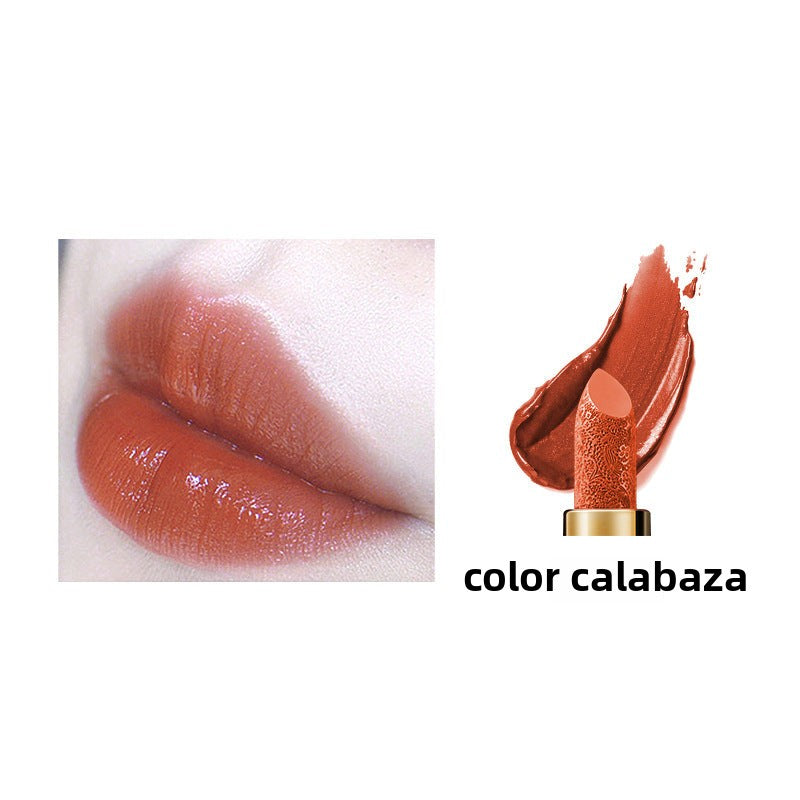 Labial Mate de Terciopelo con Relieve: Tono Rojo Vintage, Nude y Burdeos, Larga Duración, Resistente y Favorecedor