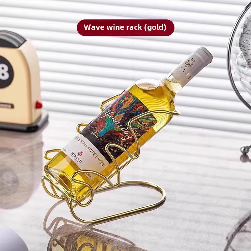 Estante para Vino: Soporte para Copas de Vino y Copas de Pie, Estante Colgante de Lujo para Casa