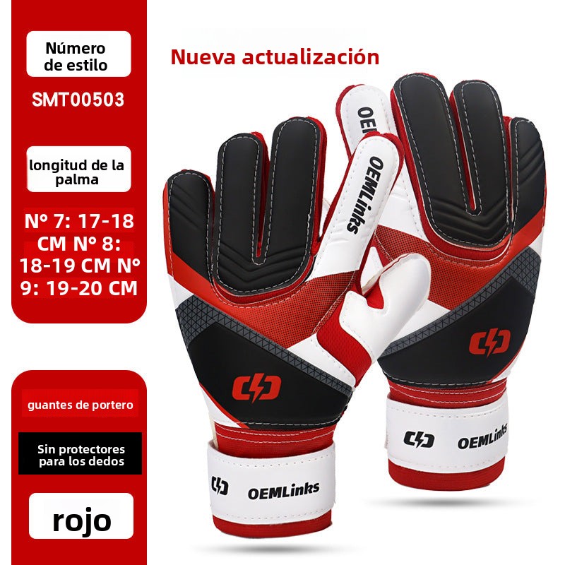Kids' Goalkeeper Gloves for Sale: Professional Latex with Finger Protection