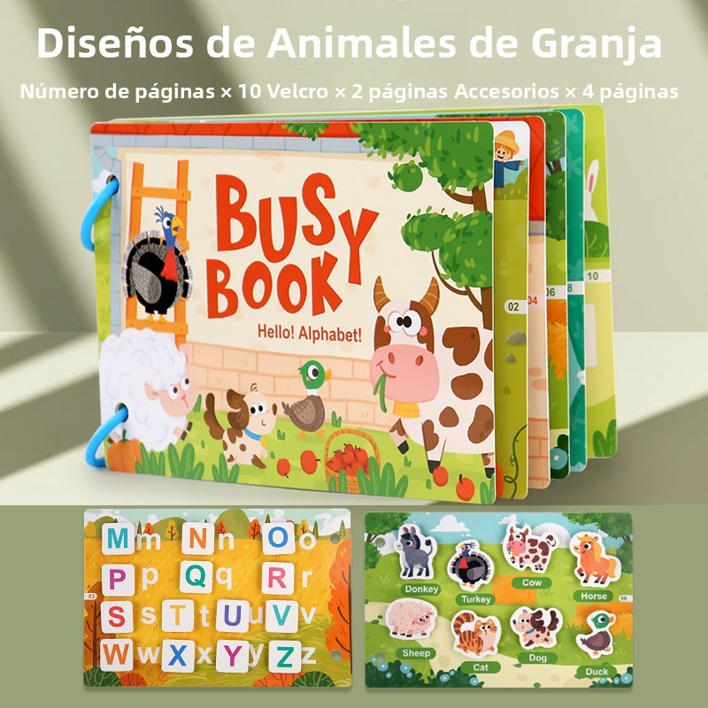 Libros Educativos de Actividades para Niños 3 a 6 Años – Reconocimiento, Manualidades y Juegos