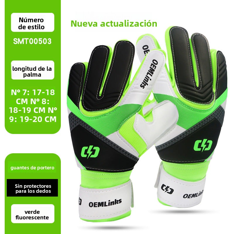 Kids' Goalkeeper Gloves for Sale: Professional Latex with Finger Protection