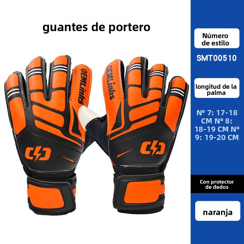 Kids' Goalkeeper Gloves for Sale: Professional Latex with Finger Protection