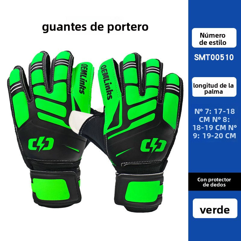 Kids' Goalkeeper Gloves for Sale: Professional Latex with Finger Protection