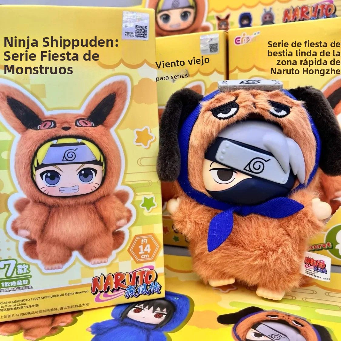 TOPTOY Naruto Shippuden Adorable Plush Toy Series Blind Box Collection