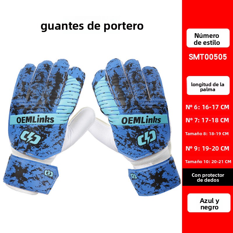 Kids' Goalkeeper Gloves for Sale: Professional Latex with Finger Protection