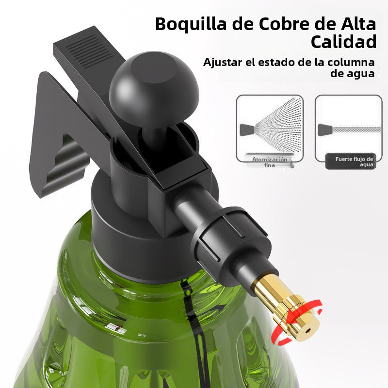 Rociador de Plantas:  Botella Pulverizadora de Presión para Riego