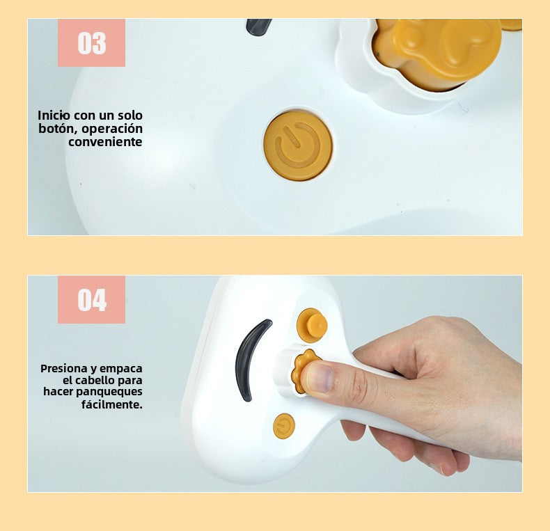 Cepillo con Spray Integrado para Mascotas: Peine Desenredante para Perros y Gatos, Elimina Pelo Muerto y Nudos, Uso Profesional