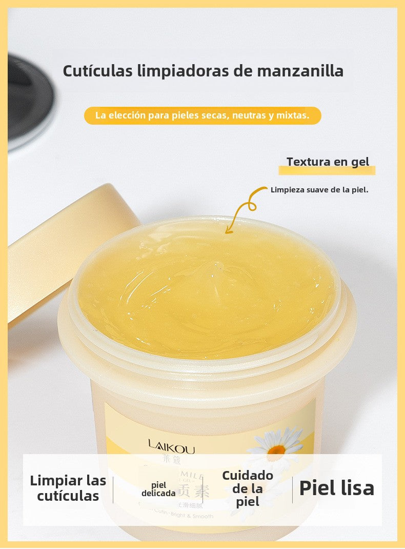 Exfoliante Facial de Manzanilla de LaiKou: 120g de Gel Exfoliante Hidratante y Cuidado de la Piel