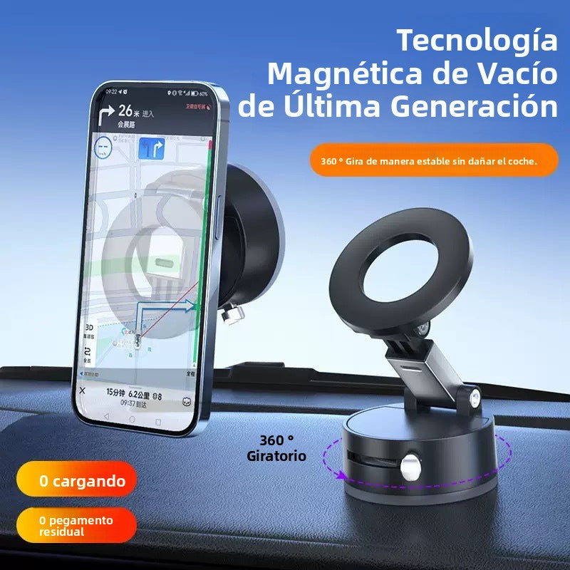 base magnética ajustable para teléfono en parabrisas