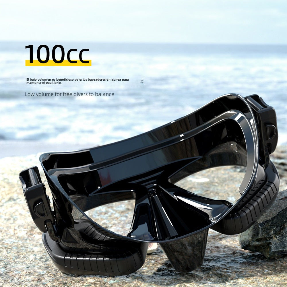 Máscara de Apnea con Soporte Frontal para Cámara GoPro