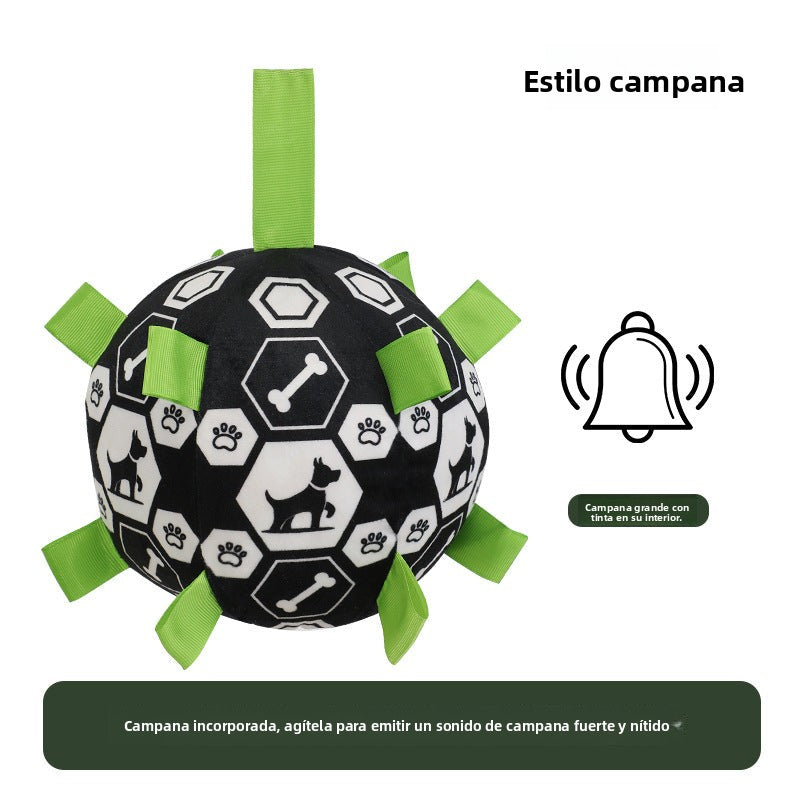 Pelota de Juguete para Mascotas: con Sonido y Agarraderas para fácil Entrenamiento