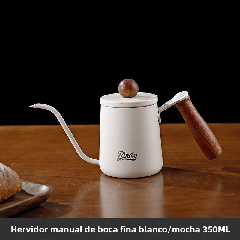 Tetera de Válvula Fina Bincoo: Hervidor de Agua para Café Japonés, Ideal para Uso en Casa y al Aire Libre