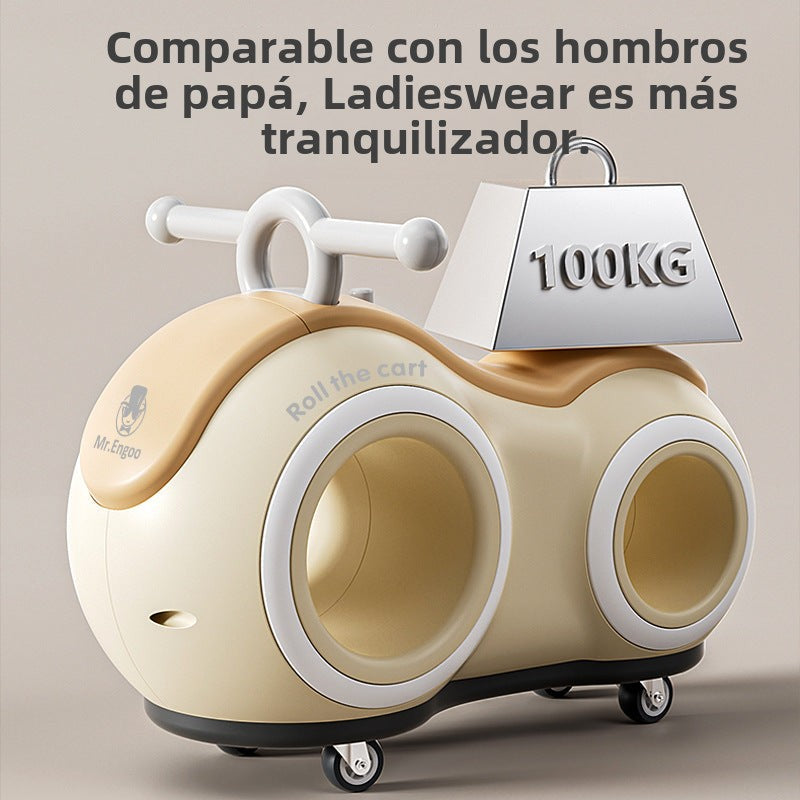 Bicicleta Sin Pedales para Bebés de 1-3 Años: Bici de Equilibrio y Aprendizaje