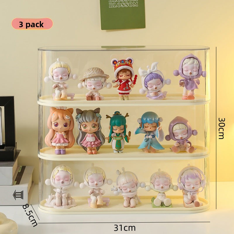 Estante Acrílico para Figuras de Colección – Compatible con POPMART, LEGO y Mini Blind Box
