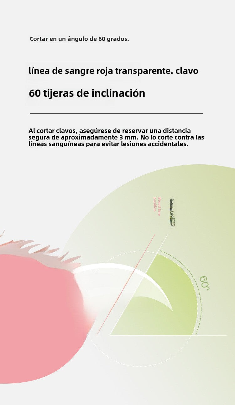 Cortaúñas LED Eléctrico Profesional: Lima de Uñas con Luz para Gatos y Perros, Herramienta 2 en 1