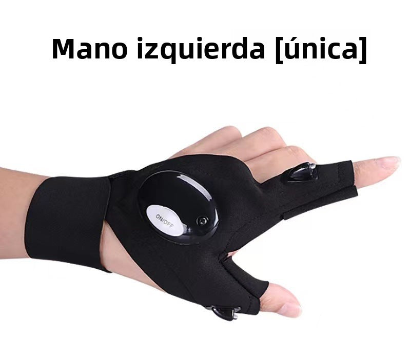 Guantes de iluminación portátil