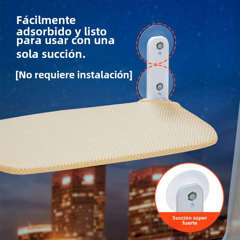 Hamaca para Gatos con Ventosas: Cama Colgante Plegable para Ventana