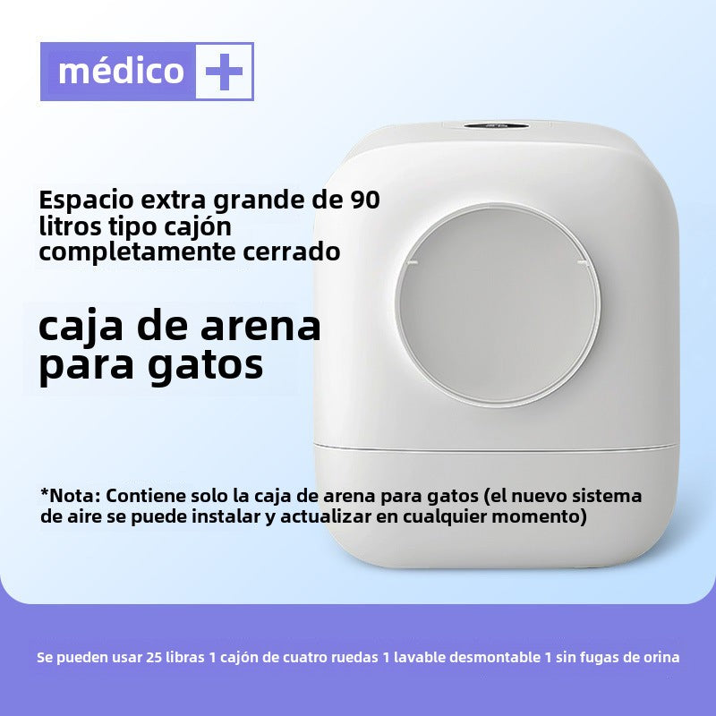 Arenero Automático para Gatos: Sistema de Ventilación Eléctrico, Inteligente y Antibacteriano