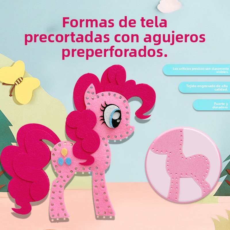 Materiales para Hacer Llavero Infantil de Pequeño Pony