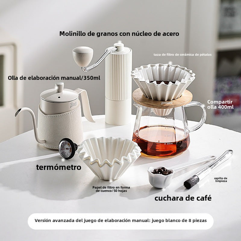 Set de Molino, Tetera y Báscula – Regalo para Amantes del Café