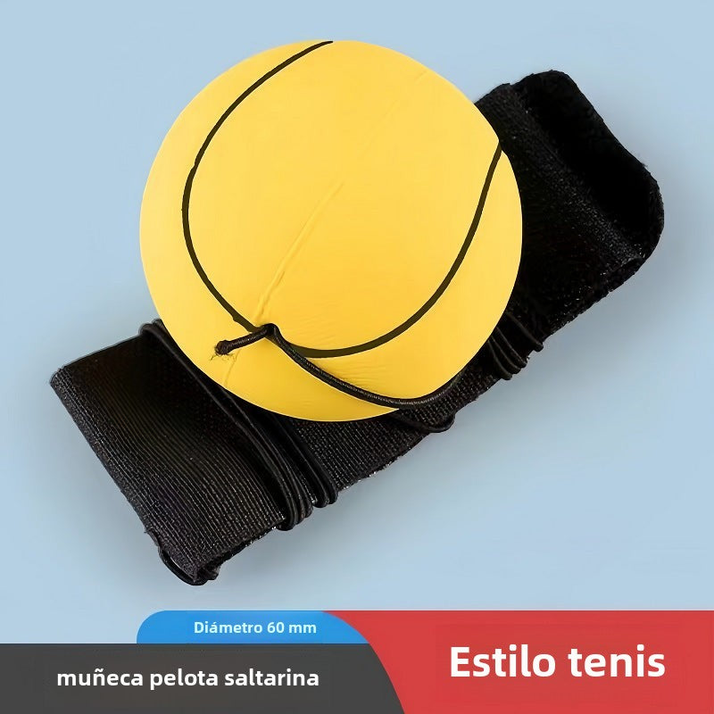 Pelota de Reacción con Cuerda para Muñeca: Bola Elástica de Rebote para Entrenamiento de Coordinación, Juguete Deportivo para Niños y Fitness