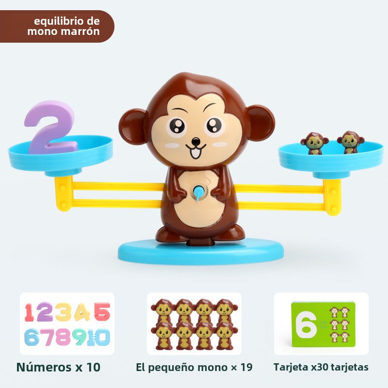 Juguete Educativo para Aprender Matemáticas: Balanza Numérica divertida