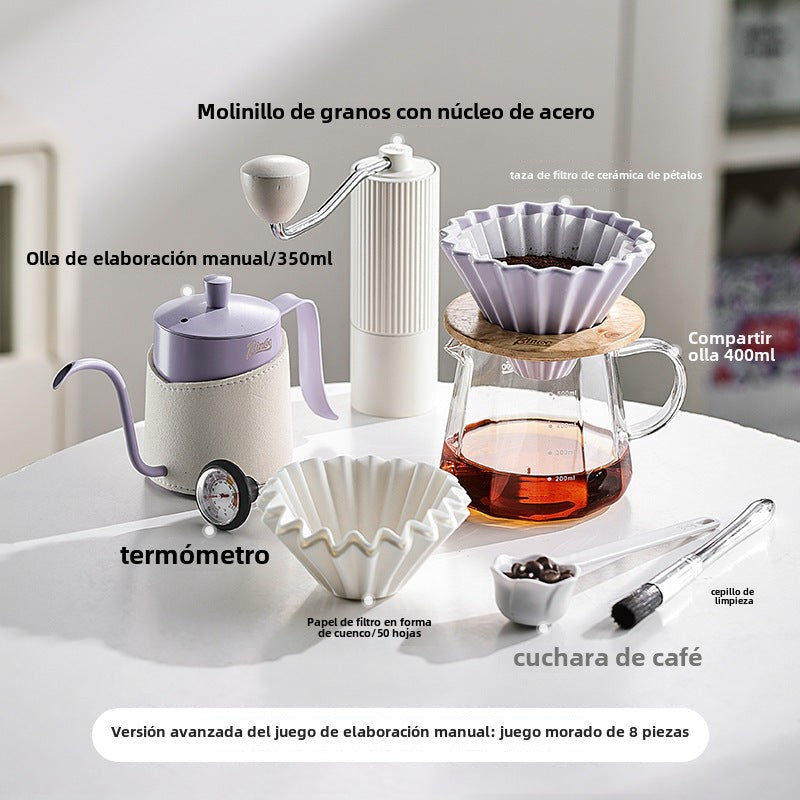 Set de Molino, Tetera y Báscula – Regalo para Amantes del Café