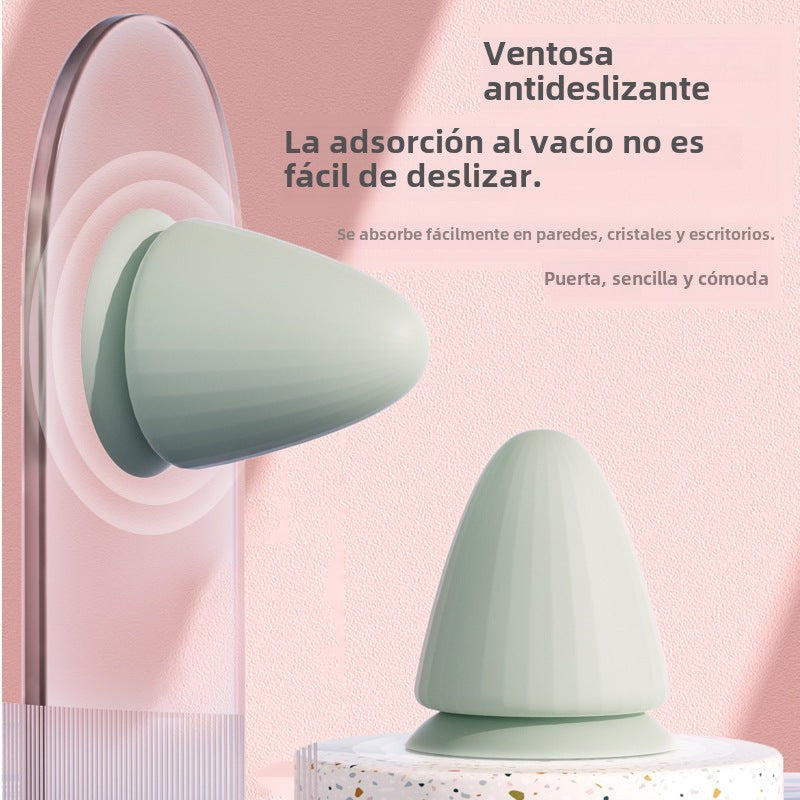 Pelota de Masaje Miofascial con Ventosa: Bola de Silicona tipo Maní para Masaje Muscular, Ejercicio y Alivio de Espalda, Pies y Cintura