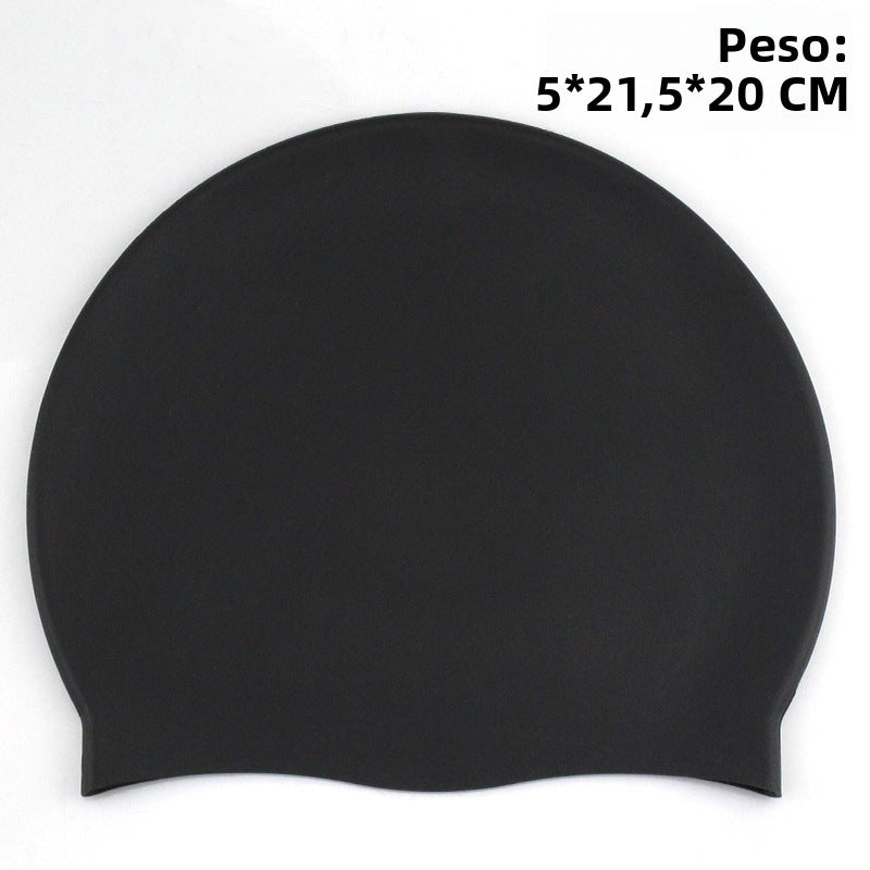 Gorro de natación unisex para cabello largo