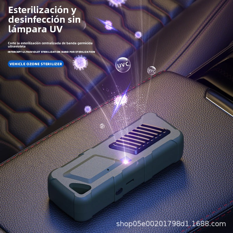 Purificador de aire inteligente: Eliminador de olores para coche, carga por USB, portátil, ideal para casa y zapatos, elimina humo y bacterias