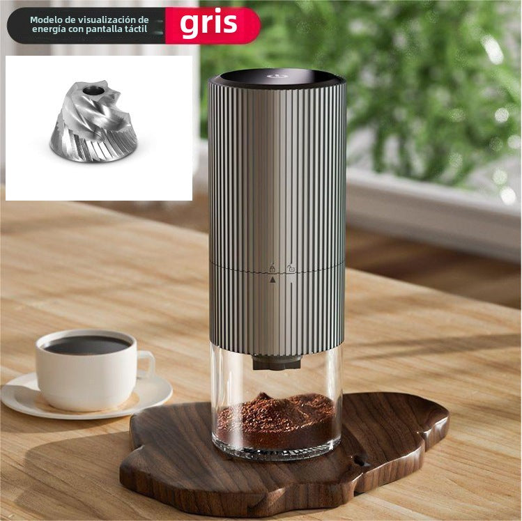 Molinillo de Café Eléctrico Portátil: USB Recargable, Compacto y Eficiente