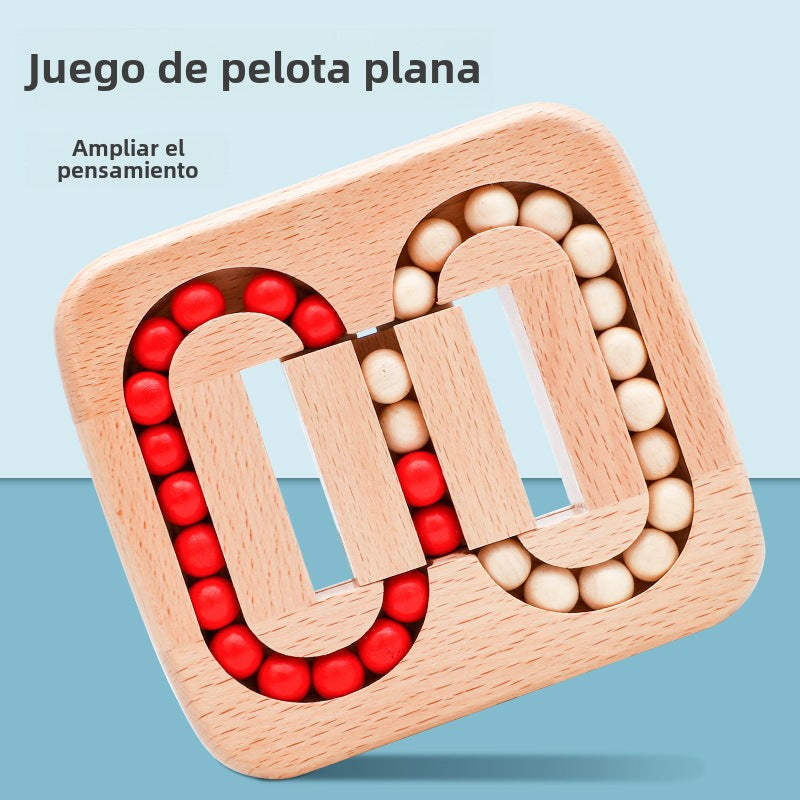 Juguete de Madera Laberinto de canicas y Rompecabezas de Ingenio
