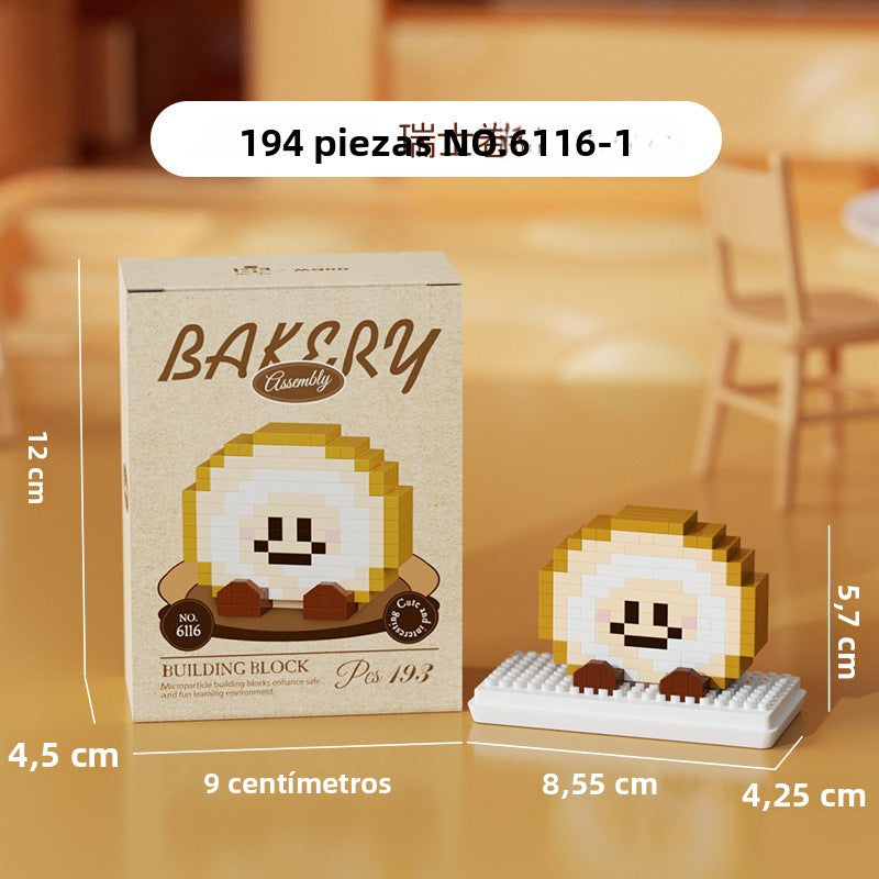 Lego Compatible Food Building Blocks: Kids' Gift for Children's Day