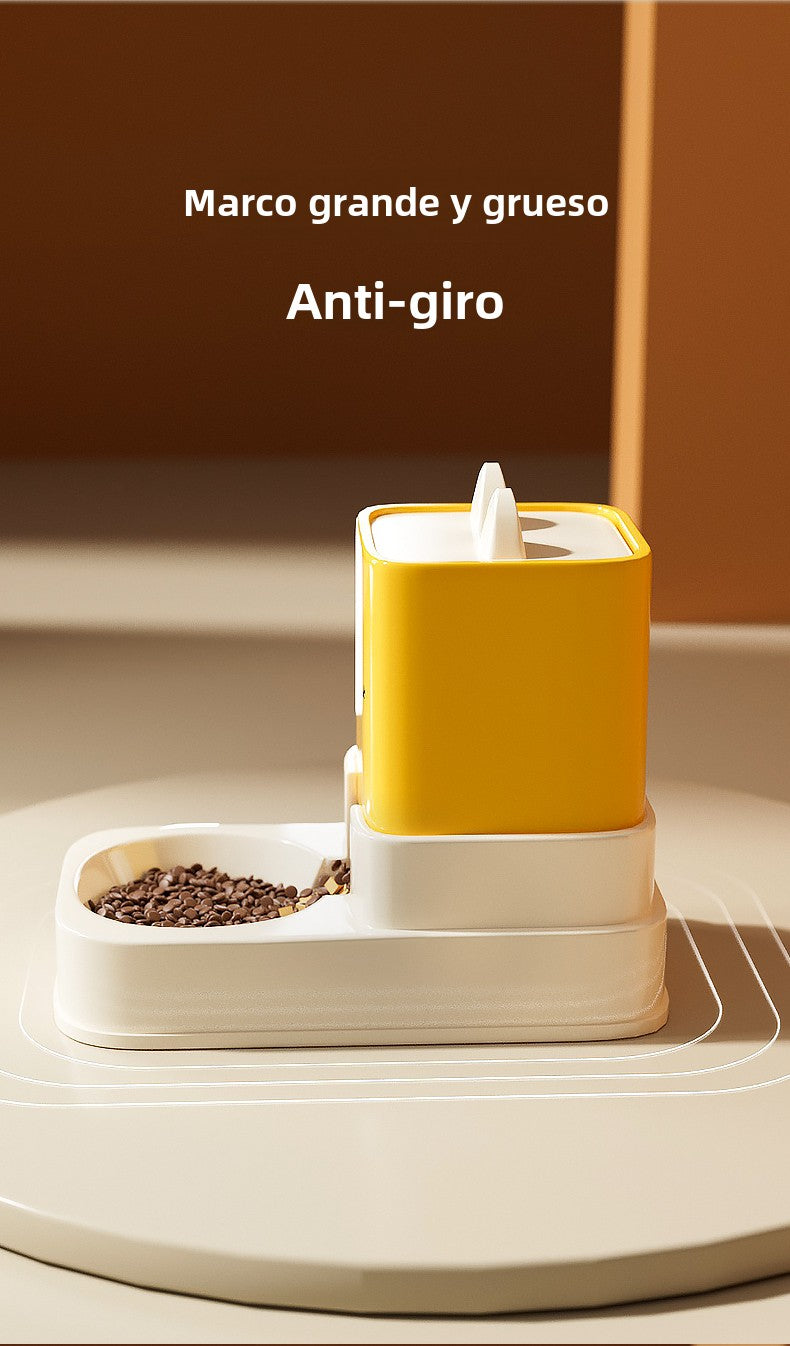 Dispensador Automático de Agua y Comida para Gatos